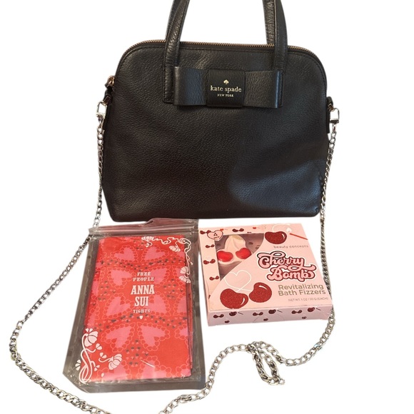 kate spade Handbags - Valentines bundle 💞Kate Spade Black Crossbody Bag 3 piece